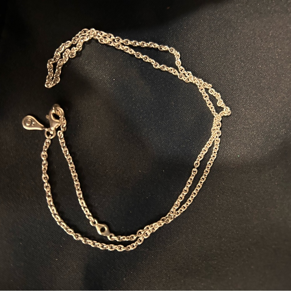 Classic Cable Chain Pandora sterling silver Necklace